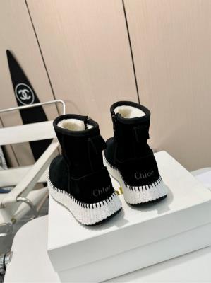 wholesale quality chloe boots black